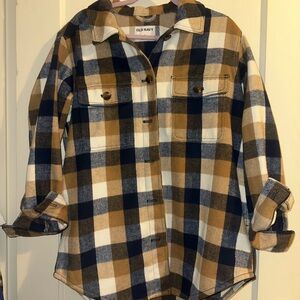 Old Navy Oversized Flannel Jacket